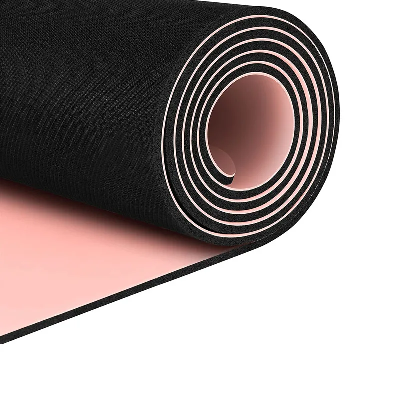 Eco Friendly yoga mat Anti Slip Recycled Black 5mm Pu yoga mat Printing Natural Rubber lulu lemon 5mm Pu Yoga Mat