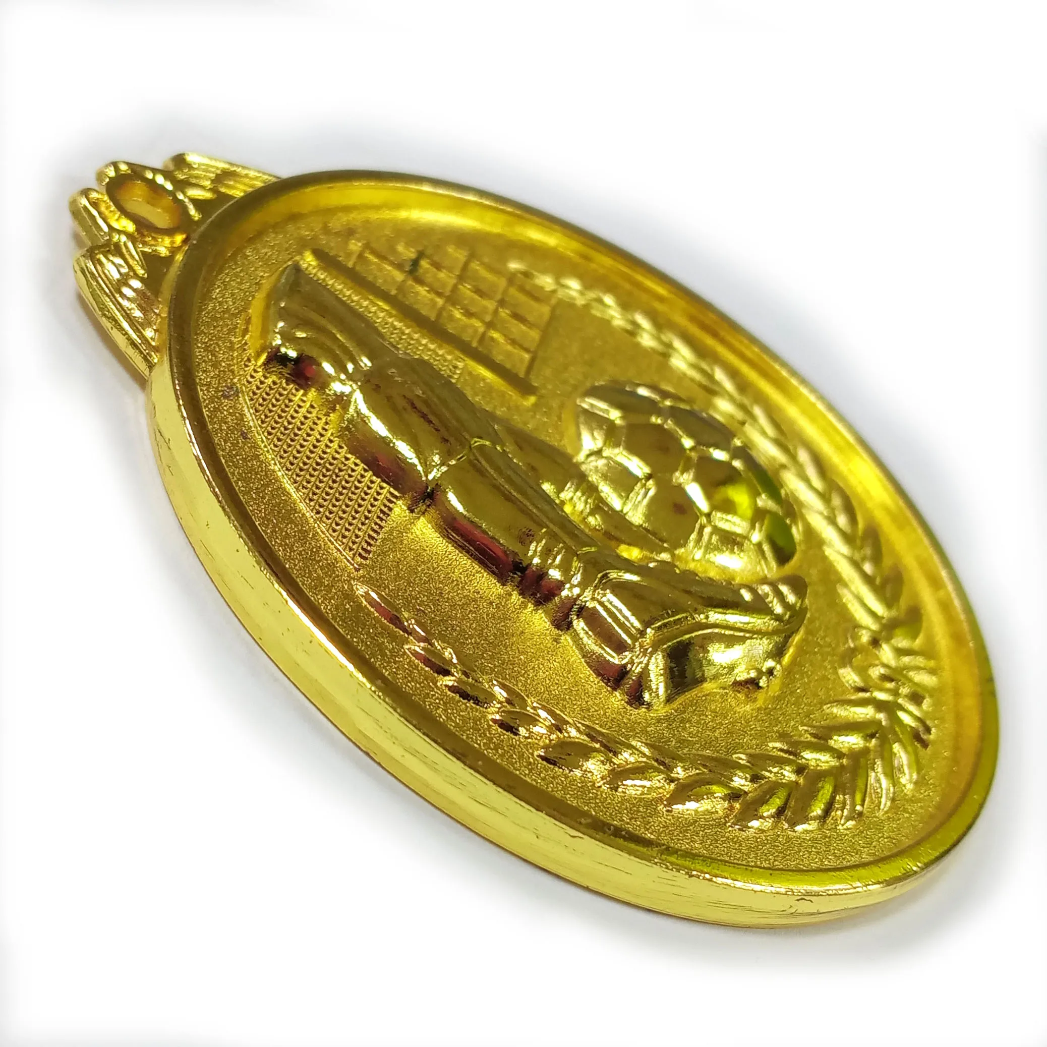 wholesale factory 3D Zinc Alloy  Sport Match champions cheap gold soccer football medal