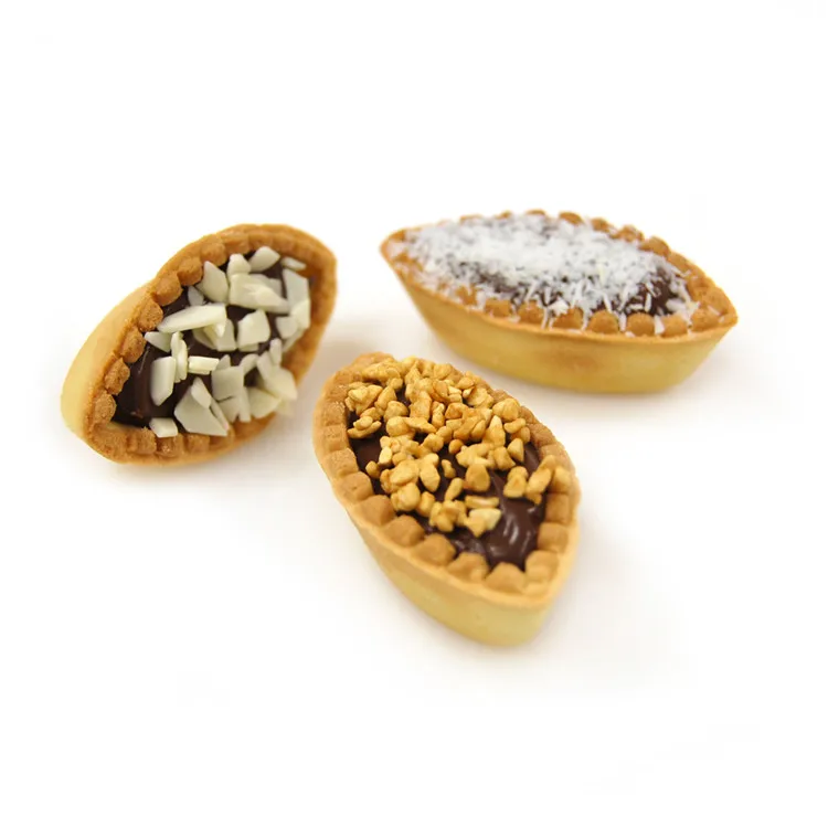 
 Ореховый крем какао, печенье в форме лодки от производителя, итальянское печенье с корочкой  