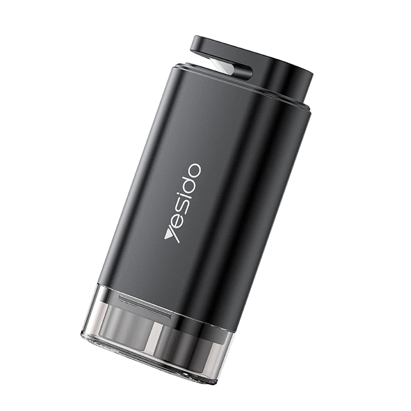 Yesido Tungsten Steel Hammer Tip Magnetic Adhesive Base Safety Hammer For Escape