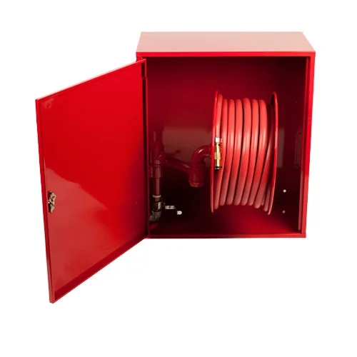 factory direct hot sale Best firefighting automatic swing type fire hose cabinet box for all industries at competitive  price