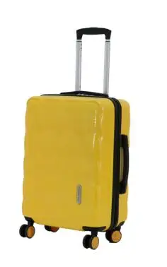 Fashion 20 24 28 inch ABS PC Shiny Film Hard Shell Luggage Cabin Trolley Bags Travel Suitcase Young Lady Woman Luggage