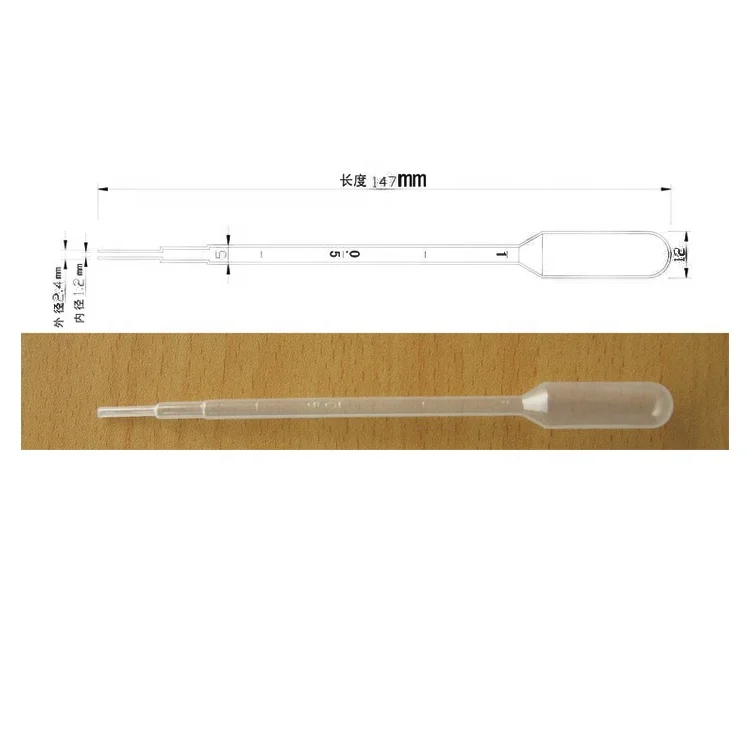 pasteur pipette 1ml laboratory Disposable Plastic Droppers 1ml Transfer Pasteur Pipette transfer pipette 1ml