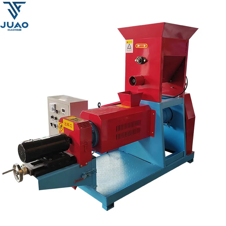 Farming Soybeans Expander Full Fat Soya Extruding Machine Floating Fish Feed Extruder