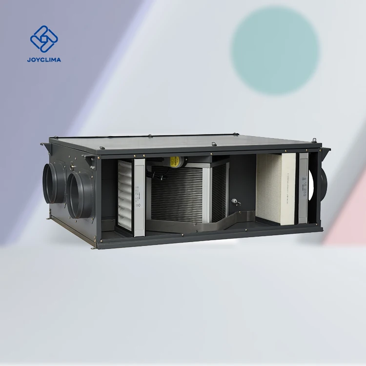 200m3/h G4+Activated carbon+F8 fresh air energy recovery ventilation type handling unit