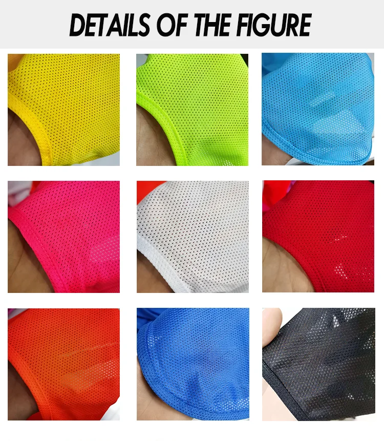 custom quick dry soccer training  bibs breathable mesh soccer vest cheap football bibs football vest soccer training bibs