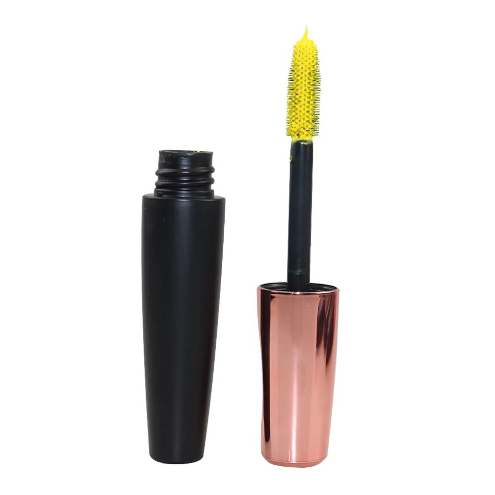 Colorful Vegan Liquid Mascara Long-Lasting Lengthening and Curing Mineral-Based with No Logo Private Label
