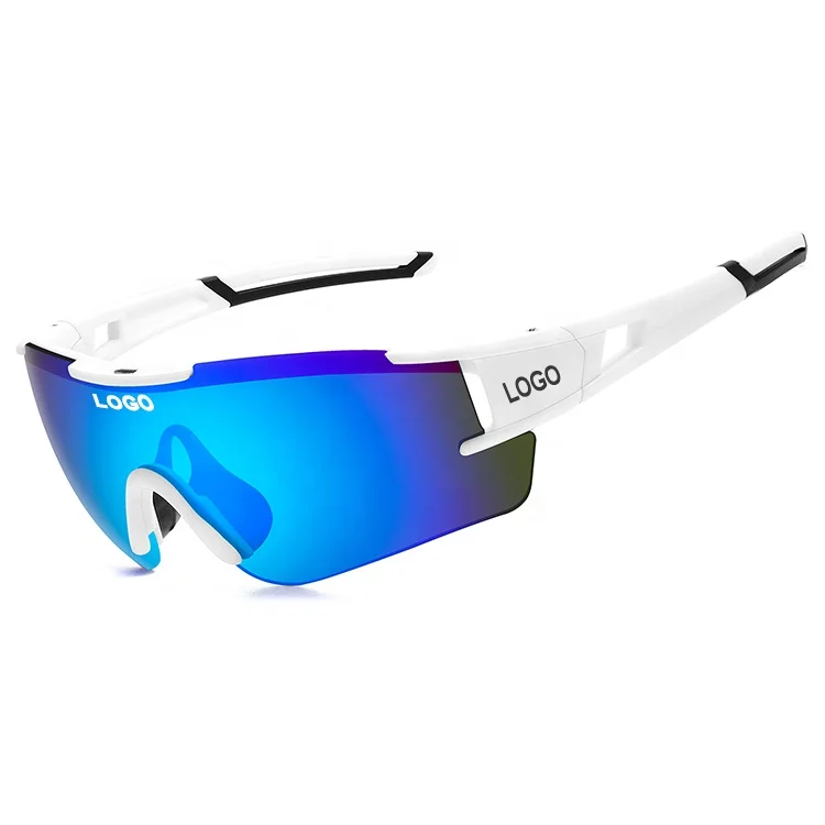 Hot Sale Unisex Cycling sport glasses customized sunglasses Mountaineering Oculos Ciclismo Sports Sun Glasses For Sport men