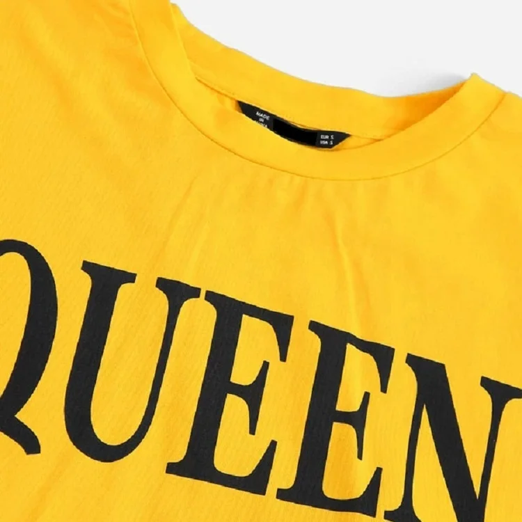 Manufacturer Custom Jogging Sets Patchwork Teen Girls Crop Top & Pants Set Letter Graphic Color Block Printing for Women Adults