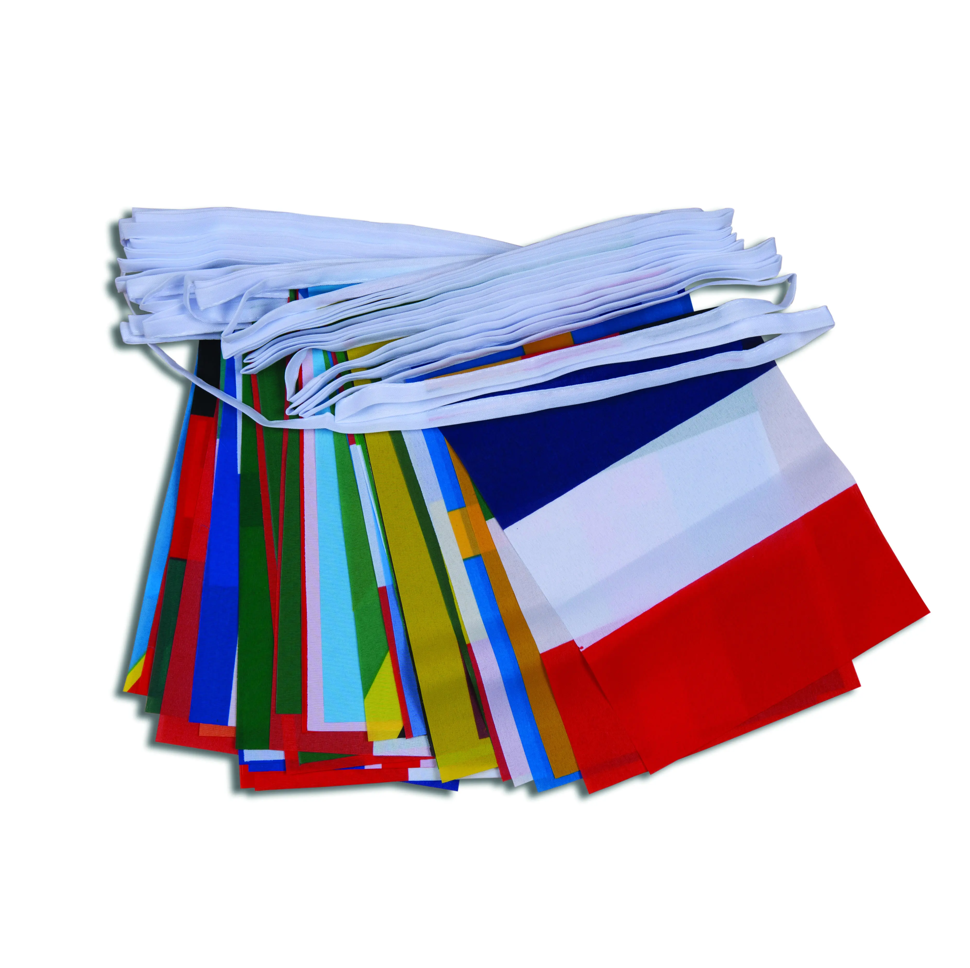 22 Qatar FOOTBALL Wholesale Advertising Polyester String Flag Saudi Arabia Flags Bunting