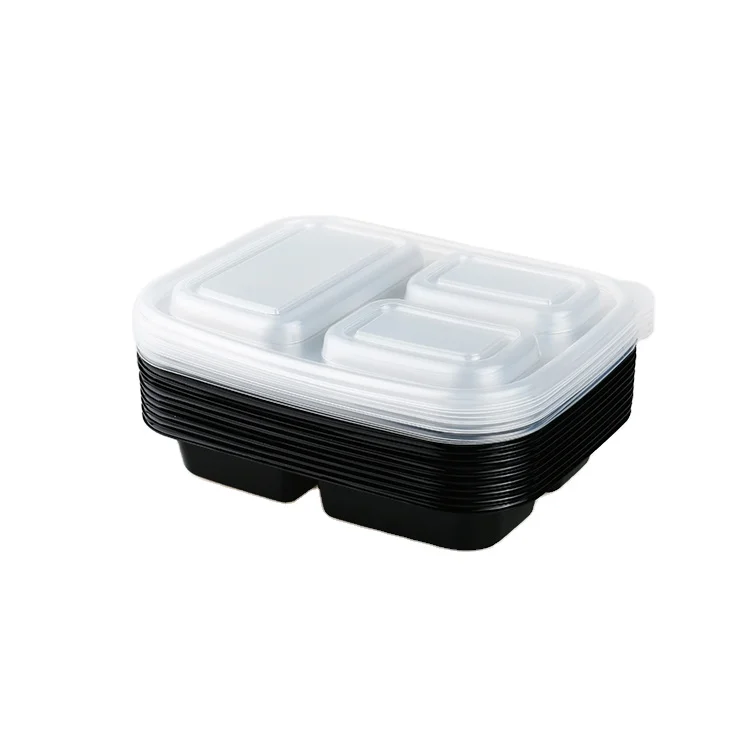 
Disposable bento lunch box easy packing Cheap Price Lunch Boxes food delivery plastic disposible containers 
