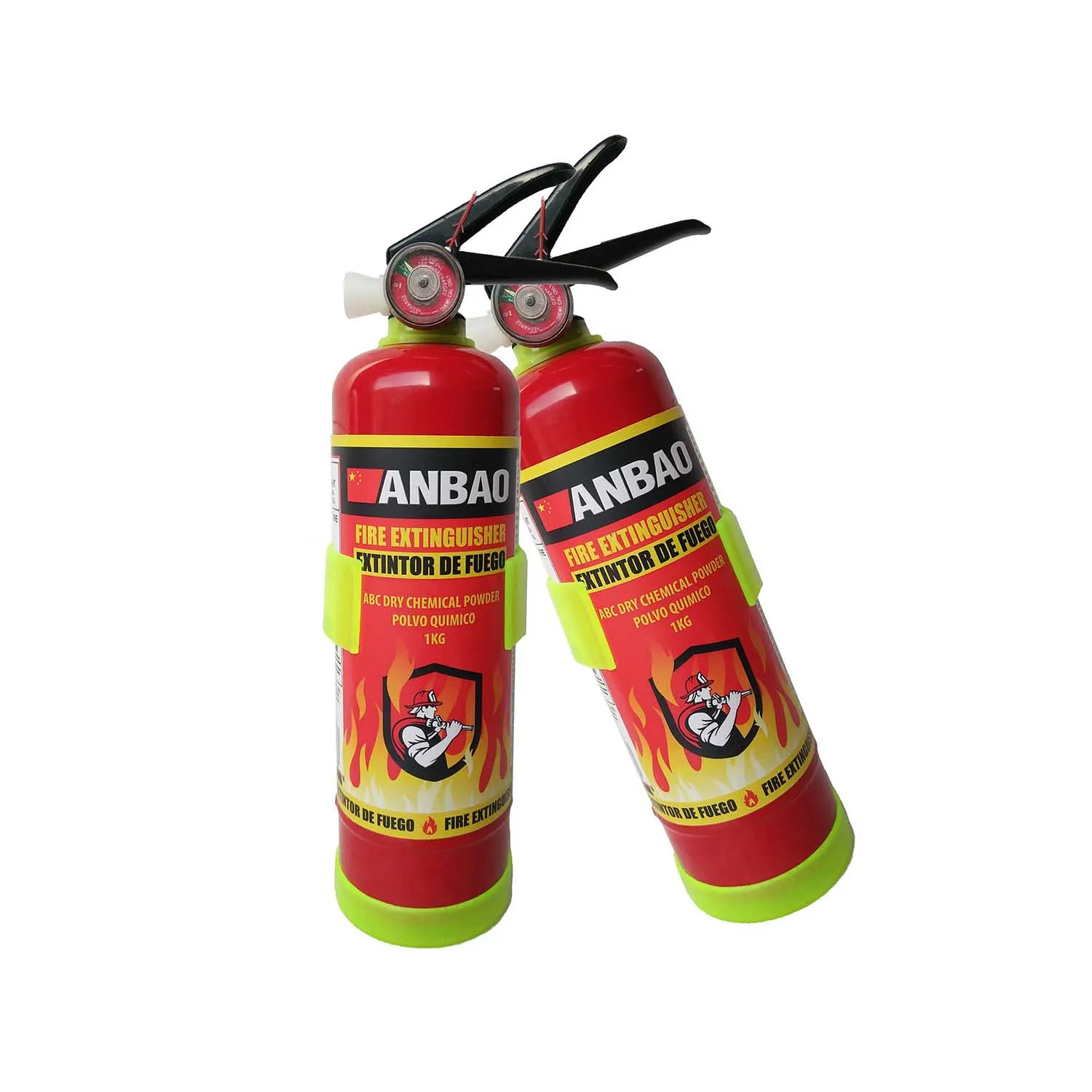 2024 New Updated 1kg vehicle mounted fire extinguisher Mini type Easy use car extinguisher