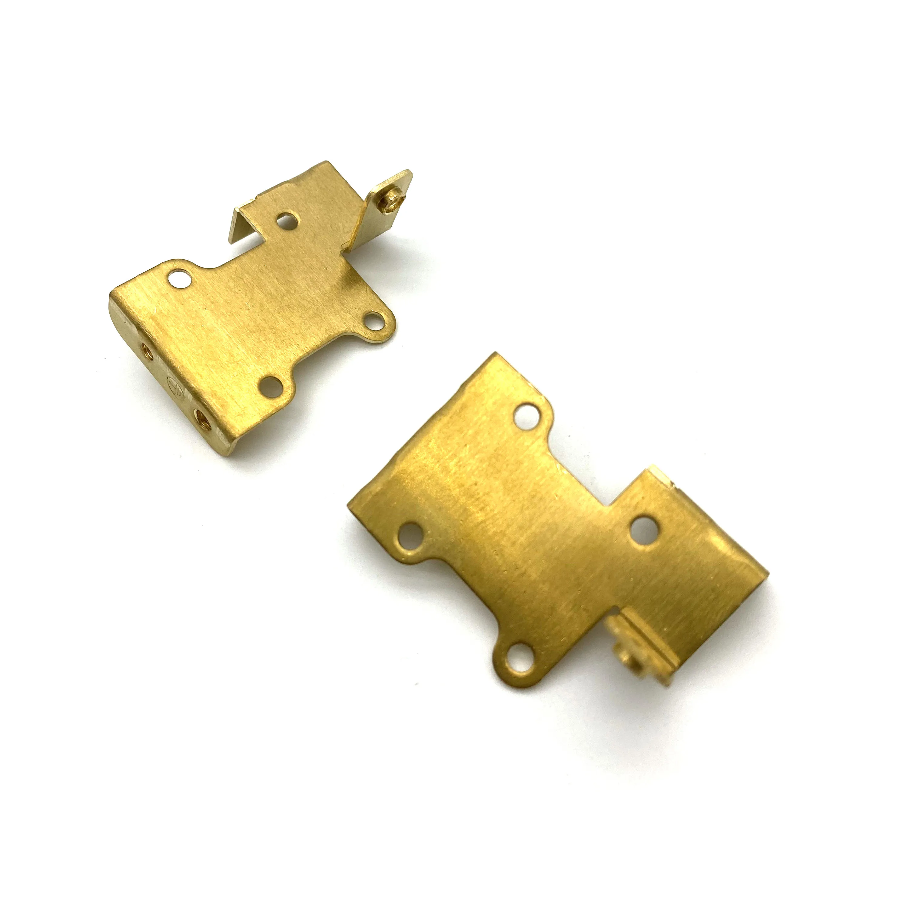 Custom Design Brass Stamping Parts High Speed Progressive Die Stamping Heat Exchanger Tab For Heat Radiation