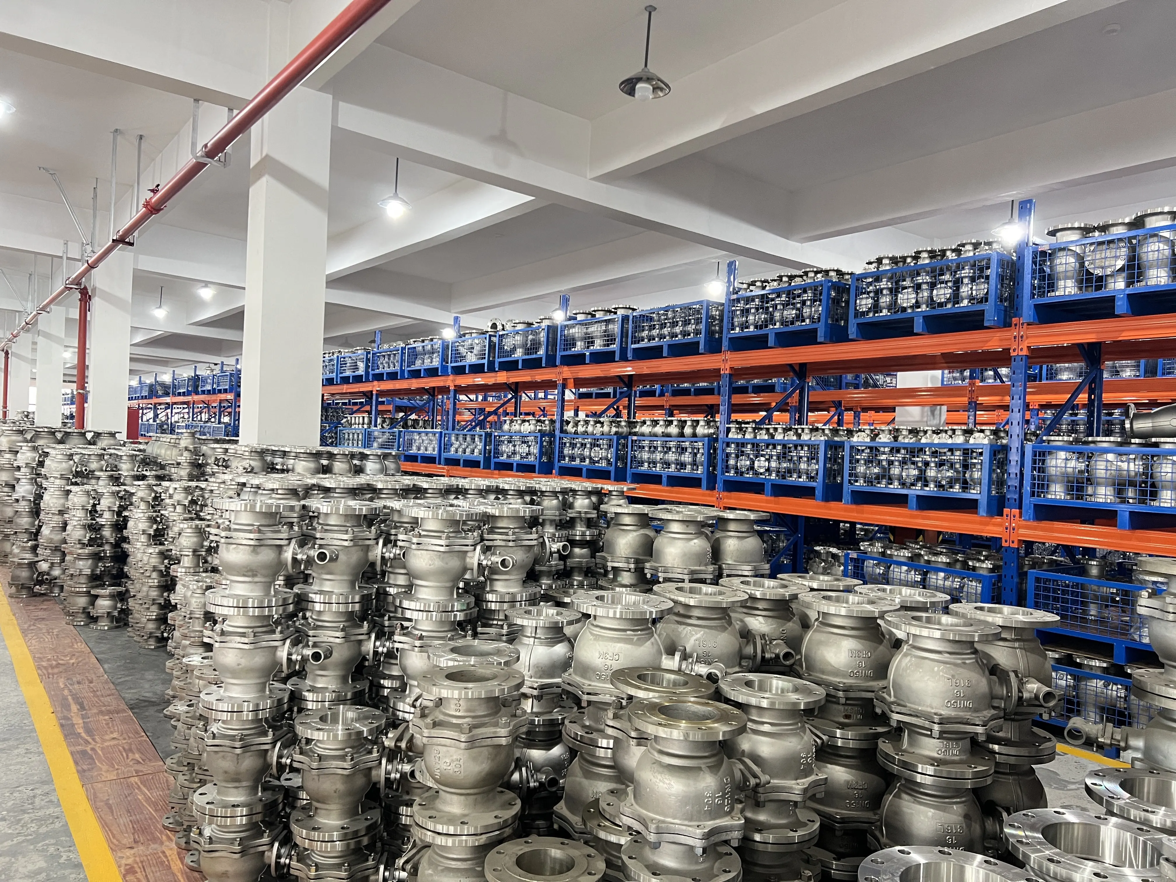 ANSI Material SS304 SS 316l CF8 Stainless Steel 2PC Flange End Manual Ball Valve