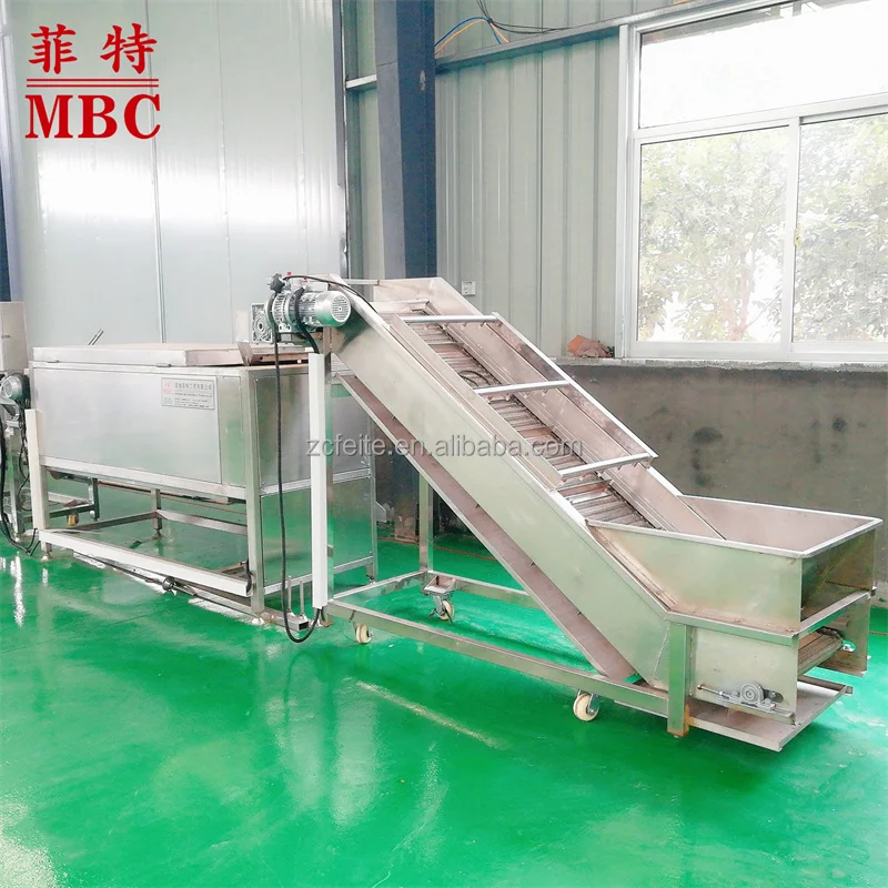 Zhucheng MBC Factory Potato Chips Production Line Frozen French Fries Making Machine Potato Processing Machines