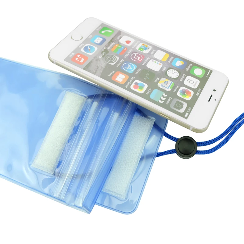 Factory Directly Sale Dustproof Mobile Phone Pouch Case Cheap Touch-screen Waterproof Phone Bag with Neck Strap