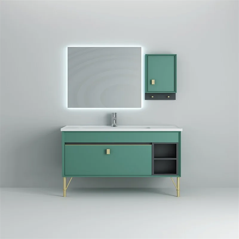 OUTAI Shower Niche stainless steel bathroom cabinet wall type small apartment bathroom storage