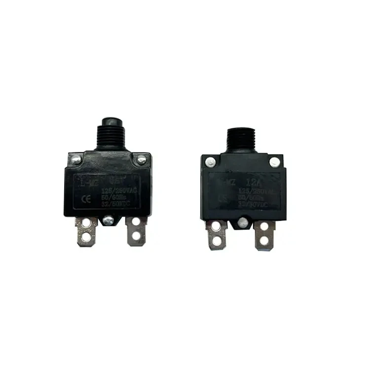3-25A 125/250VAC/32VDC 3 Amp Mini Circuit Breaker Overload Switch Thermal Overload Push Button Type Protector Switch