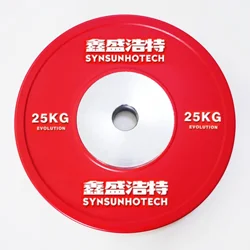 2022 hot sale home use competition barbell bumper plates equipment
