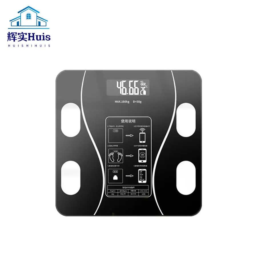 Smart scale BMI digital smart wireless digital bmi bathroom weight scales