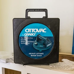 GRABO Hot sale 8 inch electric vacuum suction cup glass lifter machine glass lifting equipment vacuum lifter window installation