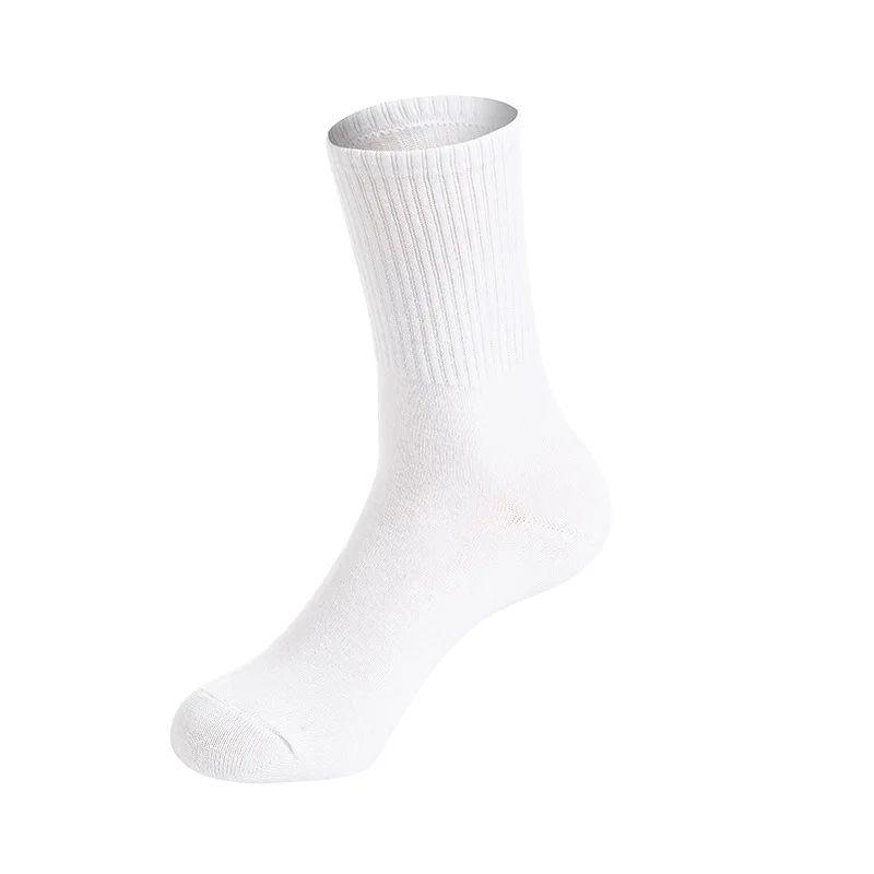 100 Cotton Bamboo Design Socks Athletic Crew Sports Socks Men Basketball Socks Grey Elite for Man OEM Custom Logo White Black
