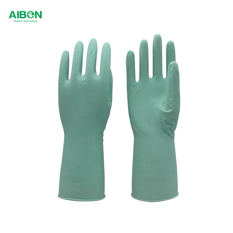 Low-priced scented exclusive women fragrance High quality long wholesale reusable household latex rubber kitchen gloves