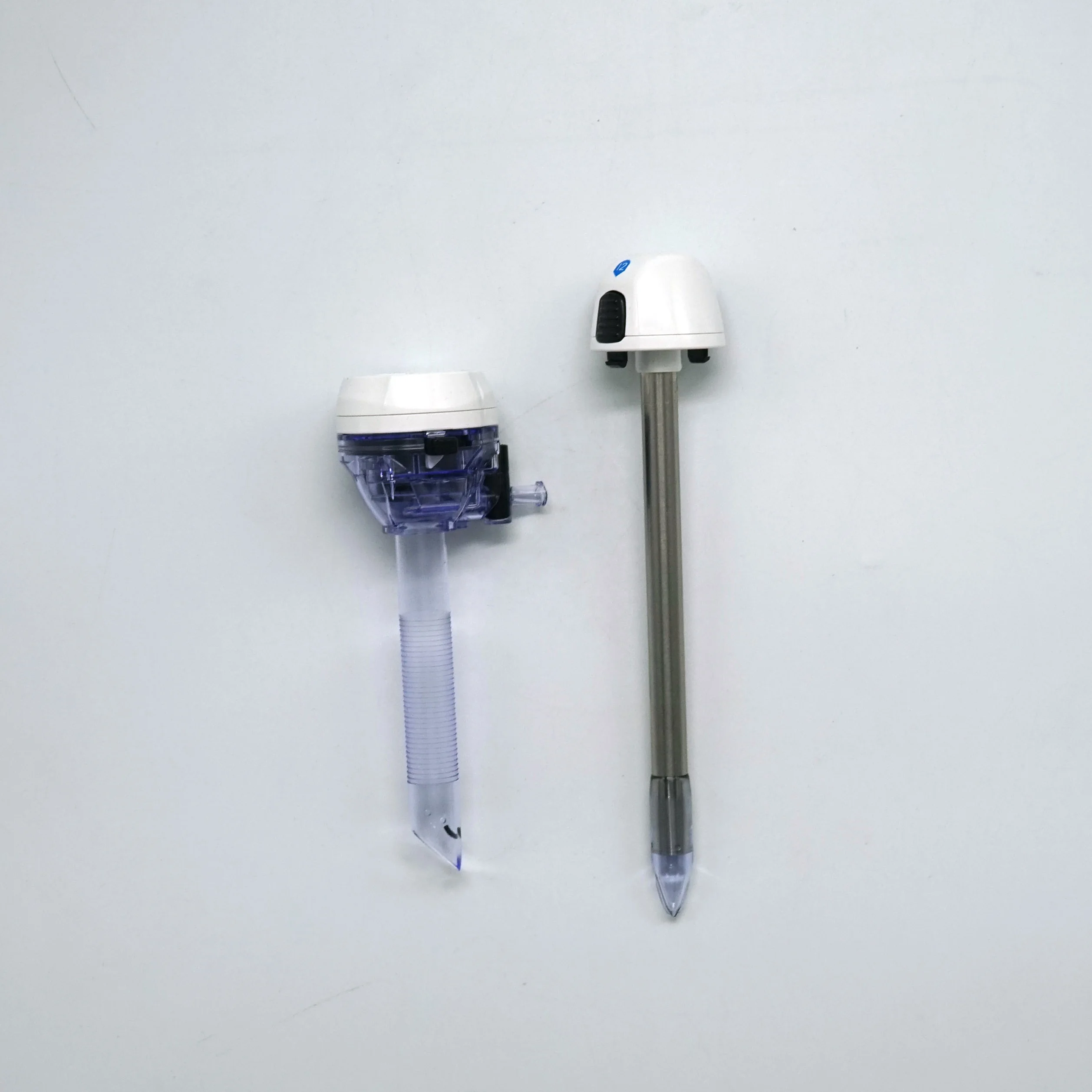 Disposable  laparoscopic endoscopic bladeless optical plastic types sheath trocar kit set