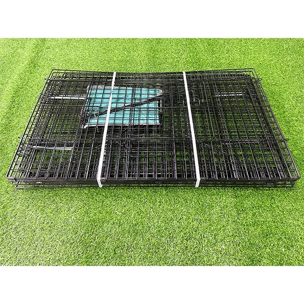 Easy to assemble folding chicken cage crate coop carrier
