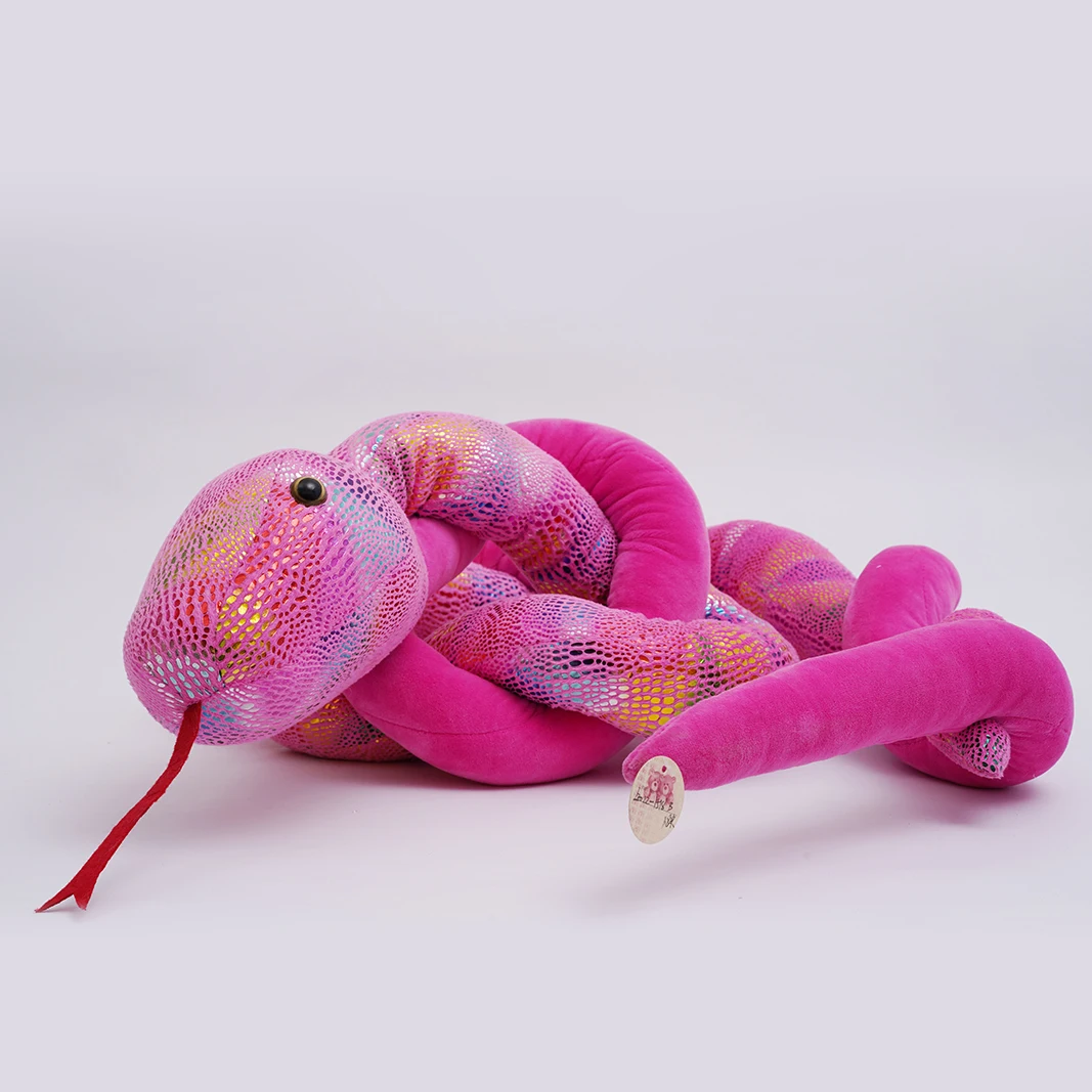 Wholesale Customized hm dolphin anime plush Snake toys handmade soft dolls PP cotton hobbies gifts for Gifts