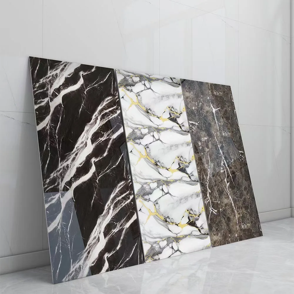 Waterproof self adhesive 3d foam wall tile peel and stick wallpaper exterior tiles marble look wall stickers home decor