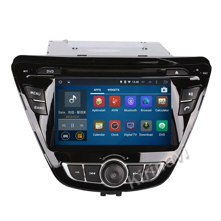 Kirinavi WC-HE7057 android 10,0 Автомобильный мультимедийный плеер для hyundai elantra 2014 2015 2016 сенсорный экран dvd gps навигационная система, 3G, Wi-Fi