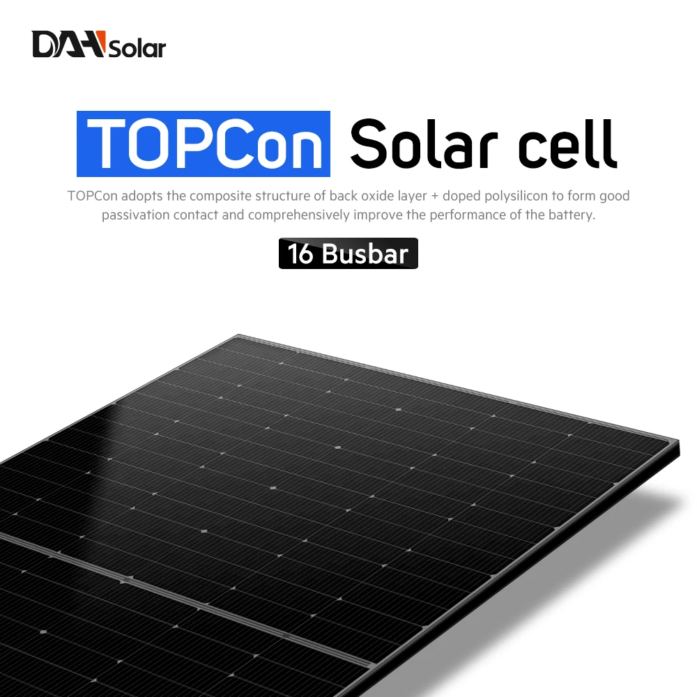 Wholesale Price Solar Panels 425W 425 Watt Home Monocrystalline Black Frame Panneau Solaire