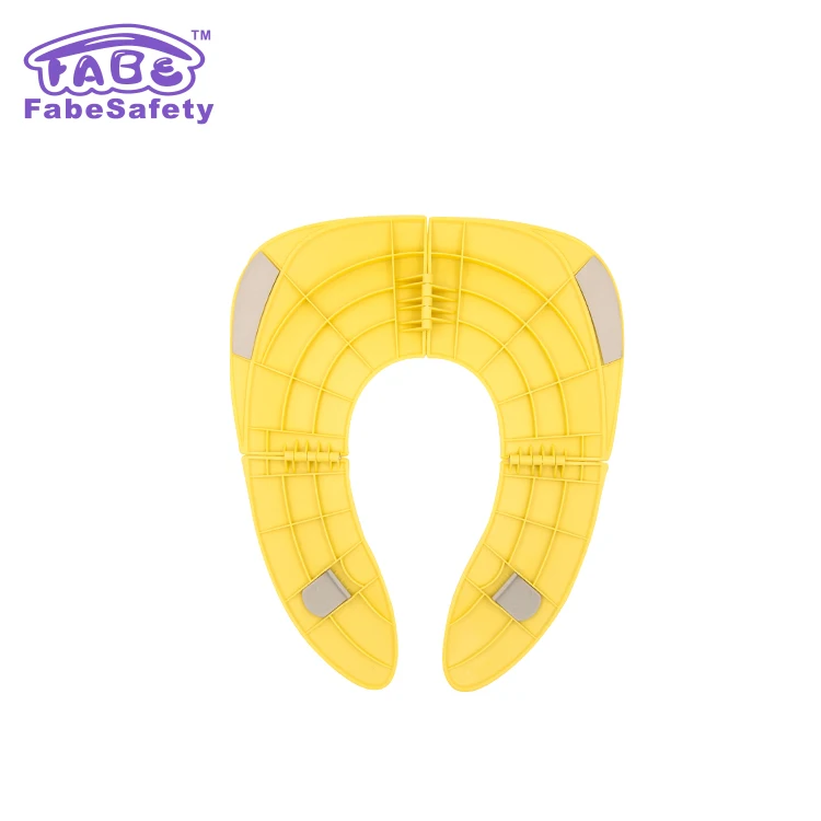 Складное детское сиденье для унитаза FabeSafety, портативное сиденье для горшка для малышей, дорожное складное нескользящее сиденье для горшка, чехол для унитаза