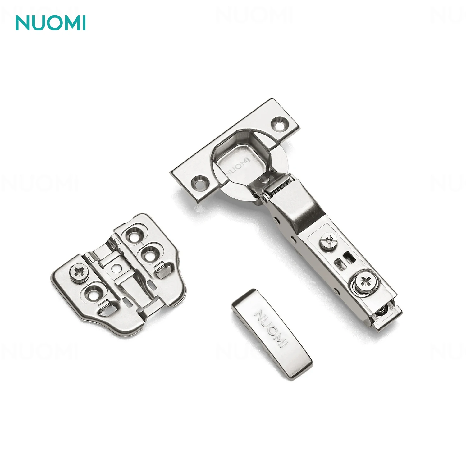 NUOMI 3D Adjustment Hydraulic Hinges Soft Close Concealed Quick Mounted Buffering Hinge Furniture Cabinet Hinge For Door