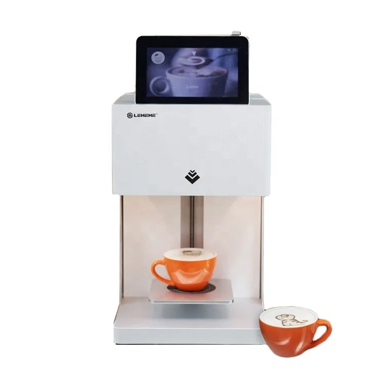 3D Cappuccino Latte Art Selfie Coffee Printer Machine