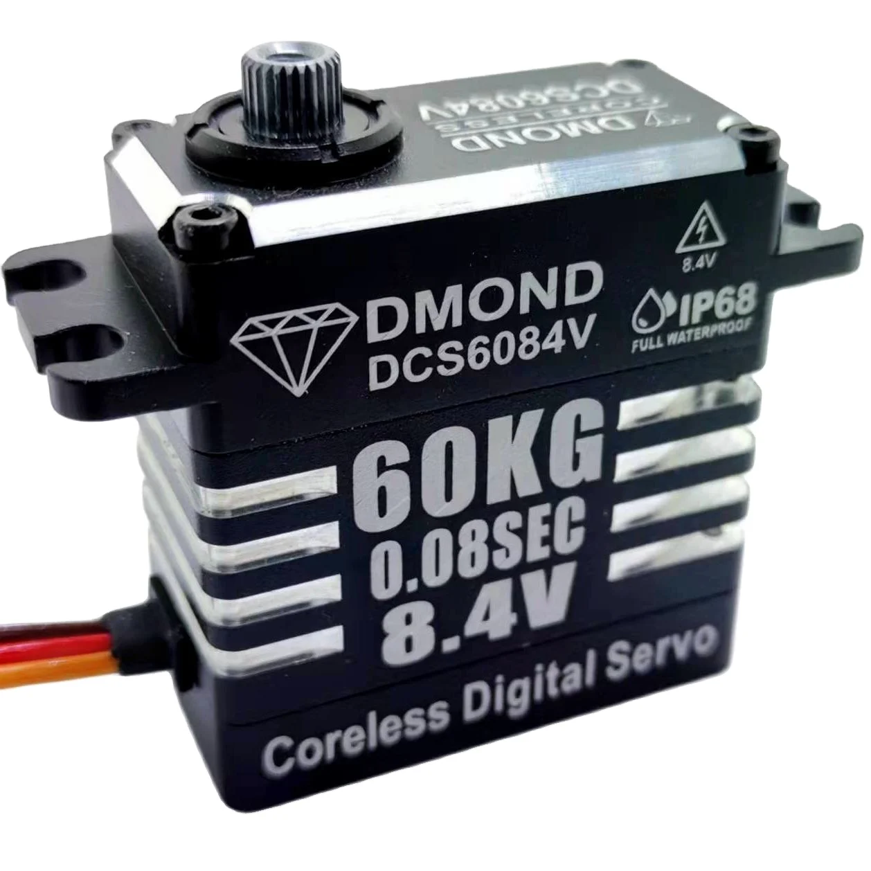 DMOND DCS6084V 60 кг 8 4 сек в без сердечника цифровой водонепроницаемый сервопривод MONSTER KILLER SB2292SG