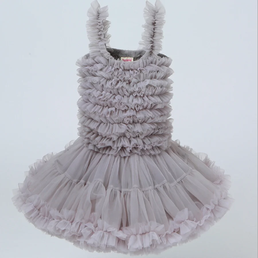 fashion beautiful baby children clothes cute tutu style little girls party dresses