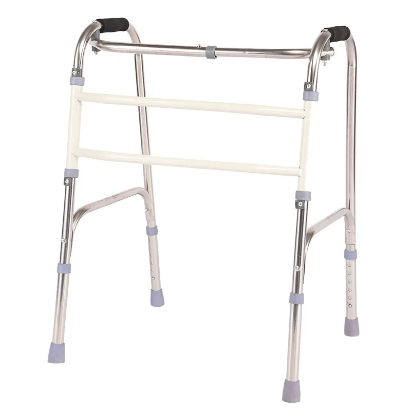 Light Weight Folding Foldable Medical Rehabilitation Elderly Adult Walker For Adults Elderly People