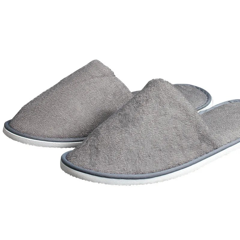 Best Solution Hotel Supplies Service Equipment Disposable Luxury Hotel Amenity Amenities Kit Cotton Slipper