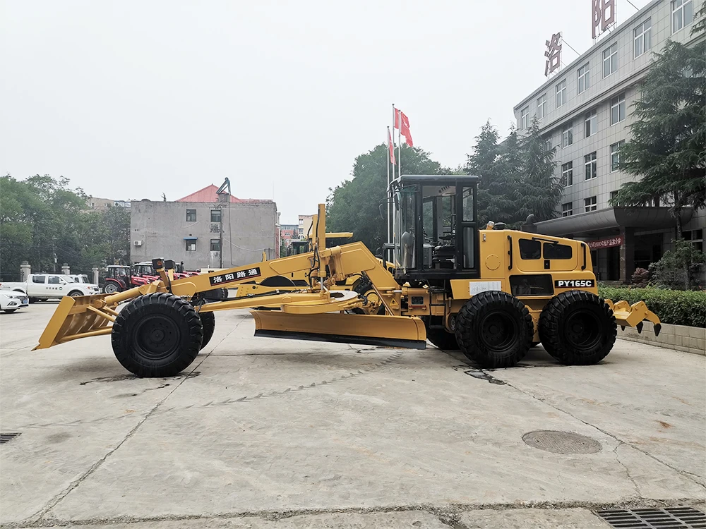 China road motor grader 165hp 180hp 220hp  with front blade for sale