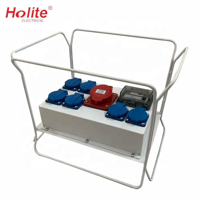400V 16A intralia portable temporary power distribution box, mobile switchboards electrical distribution