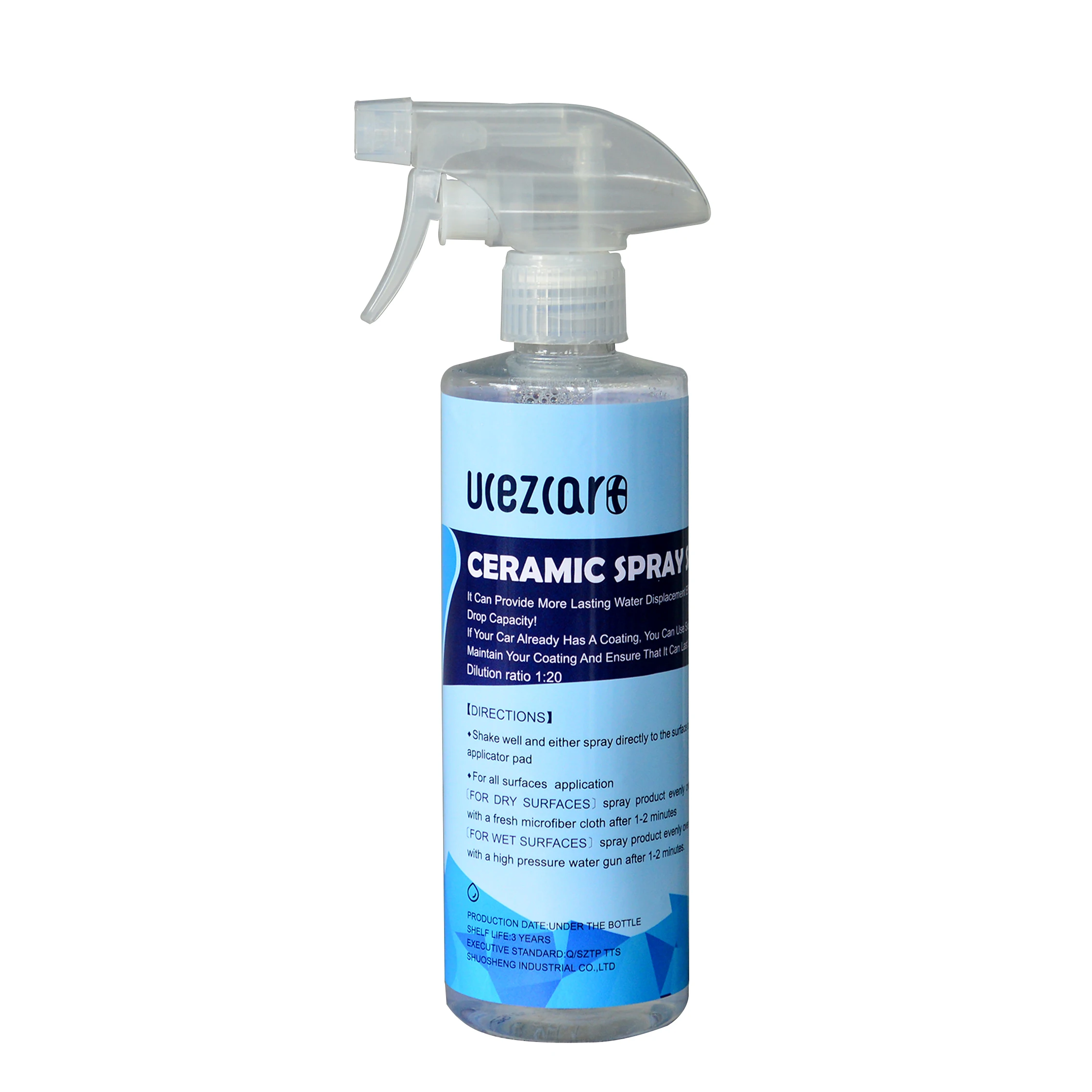 Hot-selling UCEZCAR+ 500ml car care magic products dropshipping watermarks remover nano hydrophobi coating for car detailing