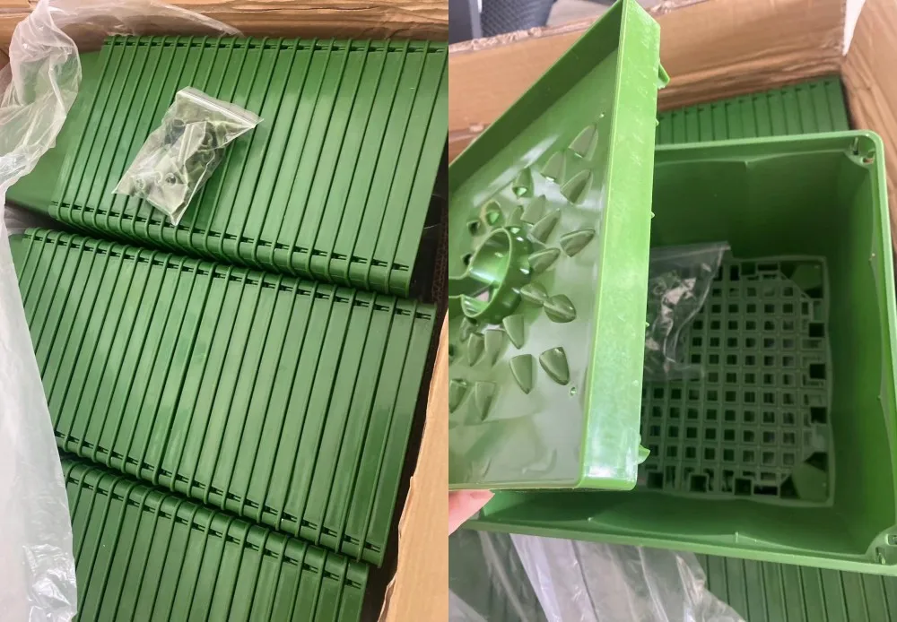 Hydroponic Growing Systems 4inch 6inch 8inch Flora Flex Irrigation Grow Pot Growing Bucket for Wholesale