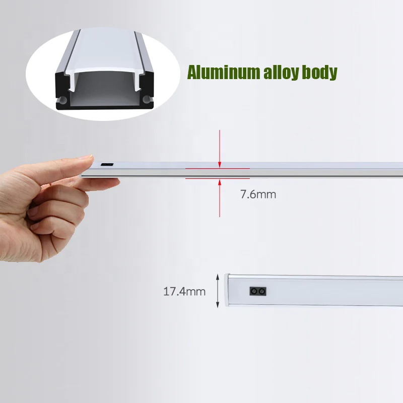 High Quality Sweep Second Hand Watch Led Sensor Cabinet wardrobe Light Sweep Ultra Thin Motion Sensor Kitchen Hand Wave Led Bar