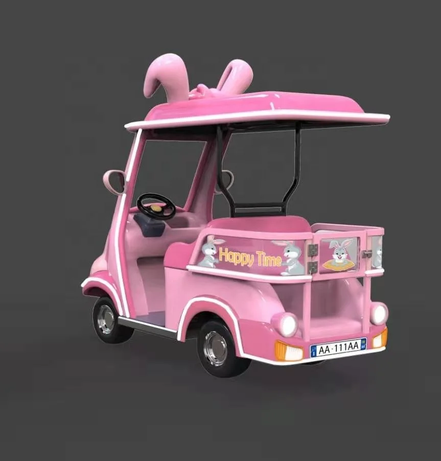 2 seats self-driving electric car with goods enclosure