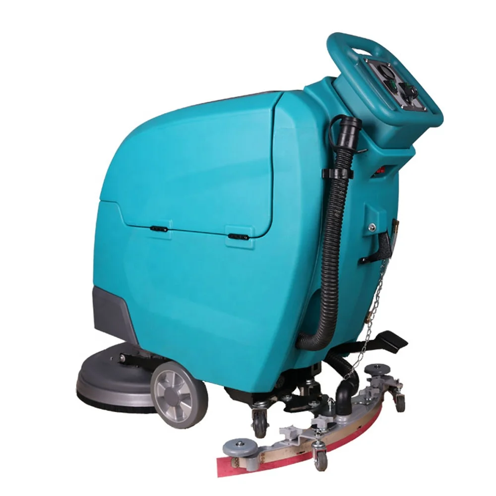 M510S 2022 new 20in battery power automatic concrete floor cleaning scrubber dryer machine