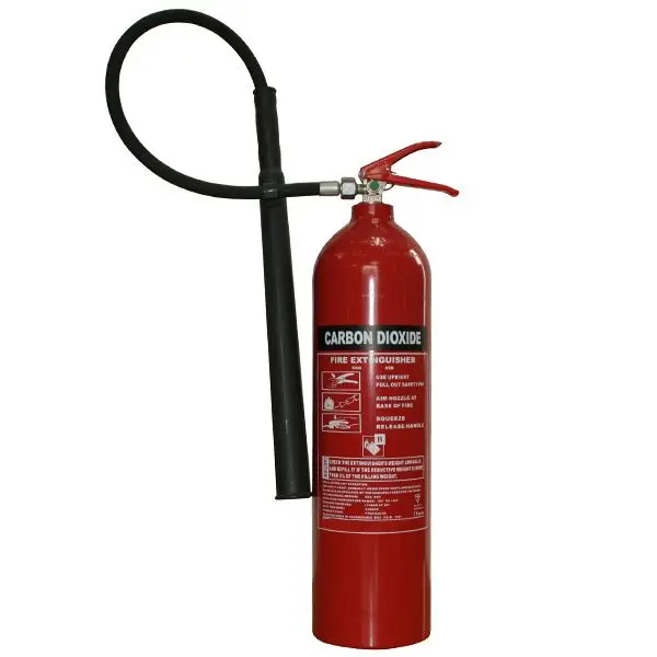 CO2 Fire Extinguisher 2kg 5kg carbon dioxide fire extinguisher Portable type CO2 fire extinguisher