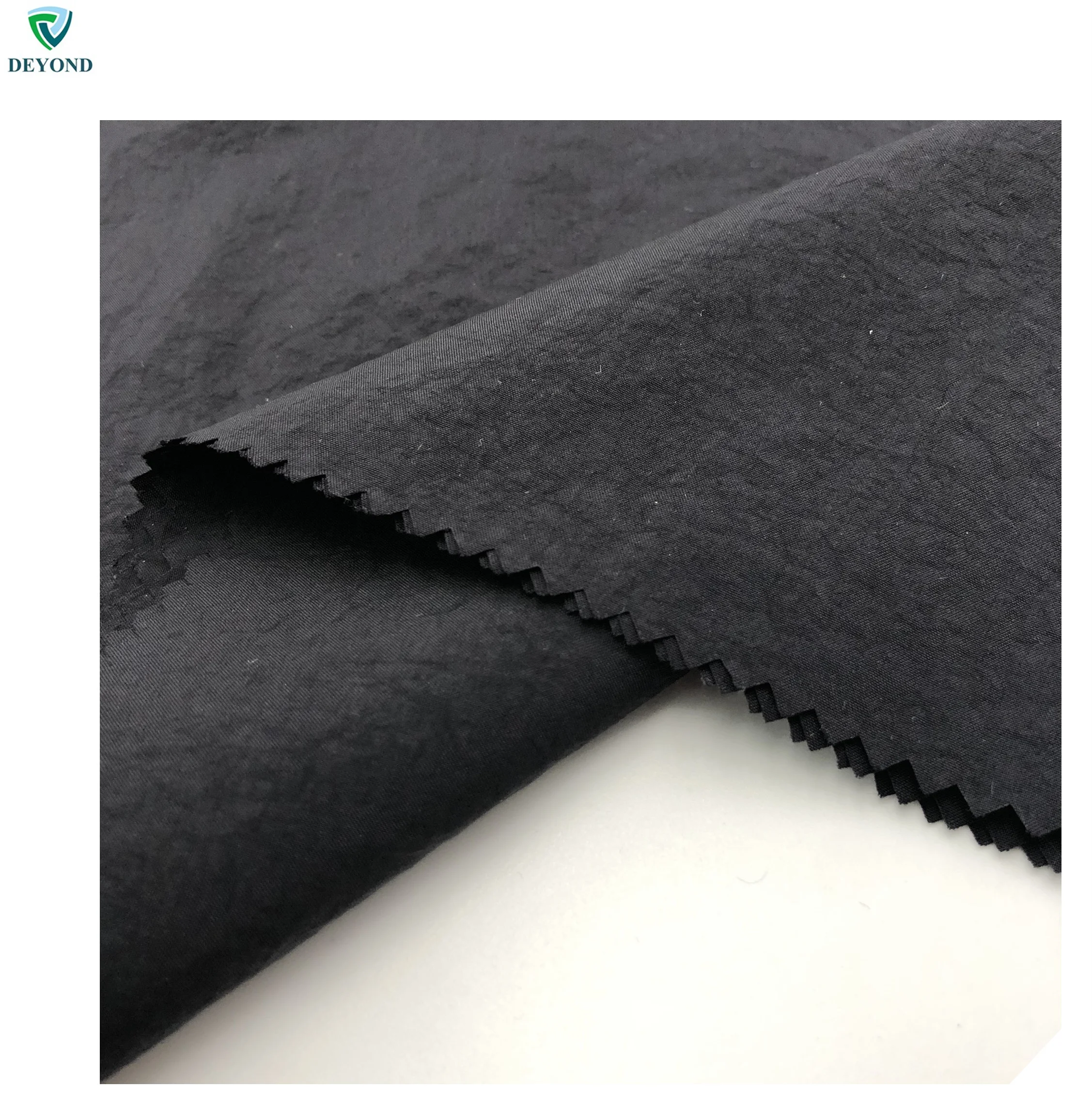
100% Nylon 74gsm 70D*70D 260T Weft elastic nylon fabric with Dyeing and waterproof for Garment 