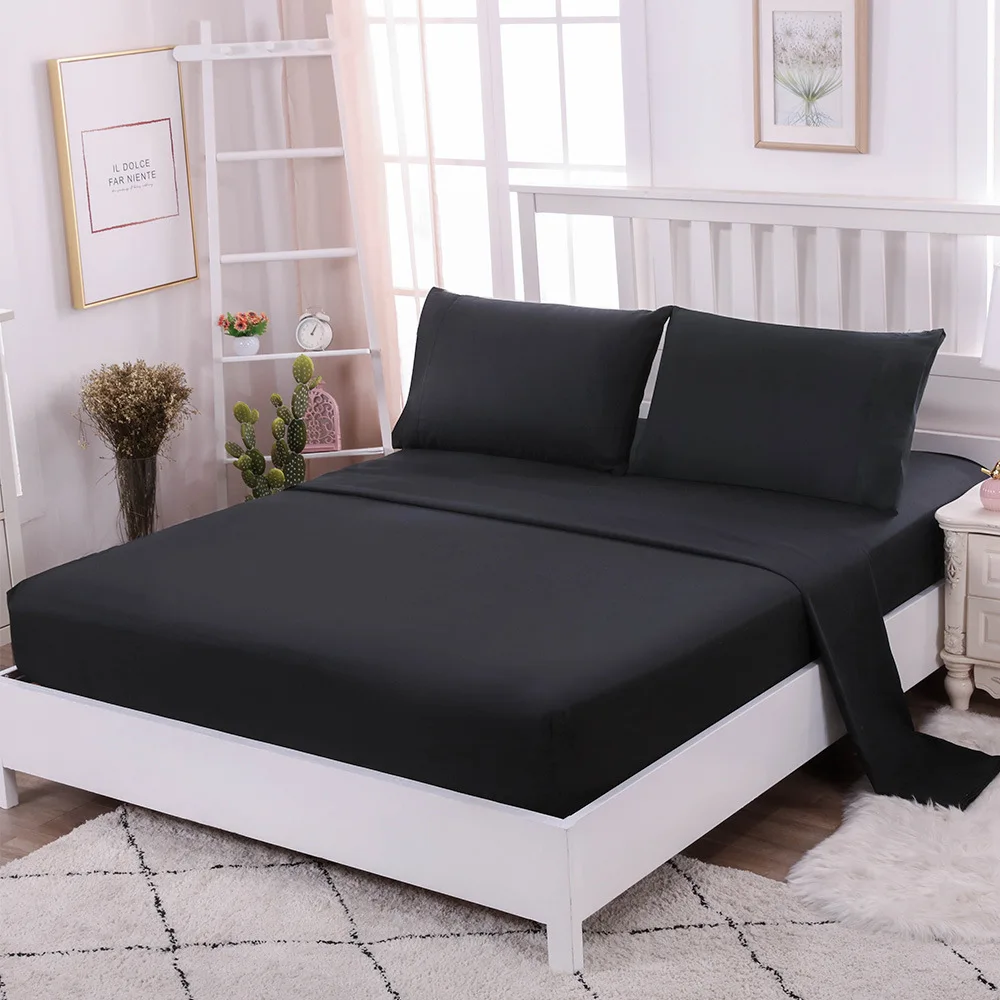 Wholesale Bed Sheets Set Washed Cotton Bed Sheets King Size Bedding Sets Of Sheets And Pillowcases